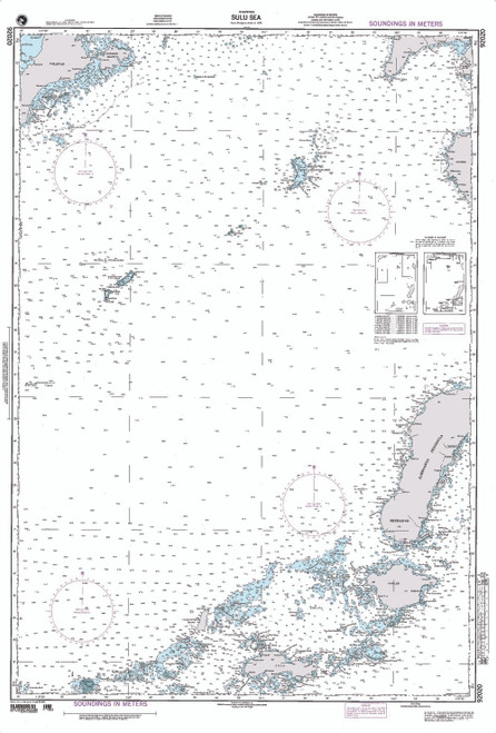NGA Chart 92020: Sulu Sea
