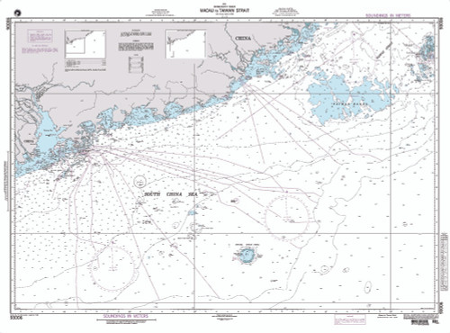 NGA Chart 93006: Macau to Taiwan Strait