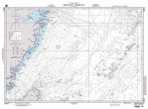 NGA Chart 94016: Miyako - Retto to tokara - Retto