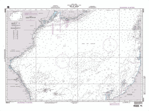 NGA Chart 95016: Sea of Japan