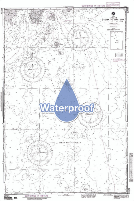 Waterproof NGA Chart 97029: O Sima to tori Sima