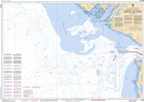 CHS Chart 3602: Approaches to/Approches Ã  Juan de Fuca Strait