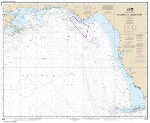 NOAA Chart 11006: Key West to Mississippi River