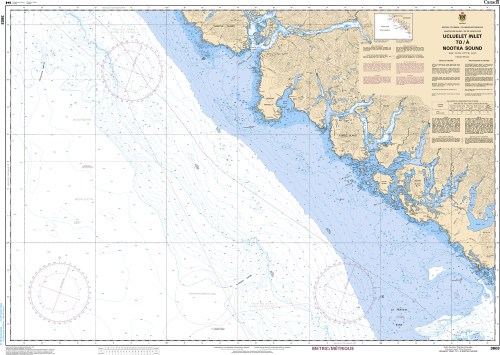 CHS Chart 3603: Ucluelet Inlet to/Ã  Nootka Sound