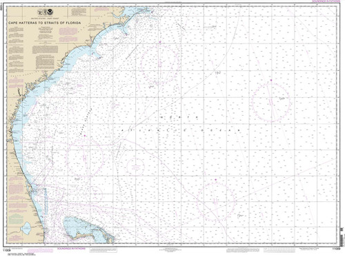 NOAA Chart 11009: Cape Hatteras to Straits of Florida