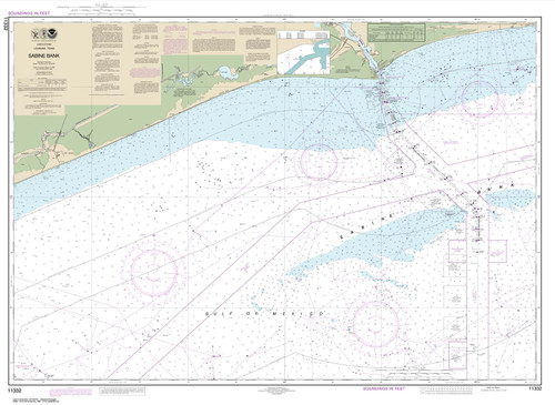 HISTORICAL NOAA Chart 11332: Sabine Bank