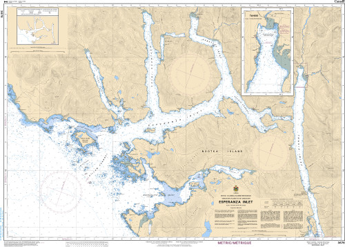 CHS Chart 3676: Esperanza Inlet