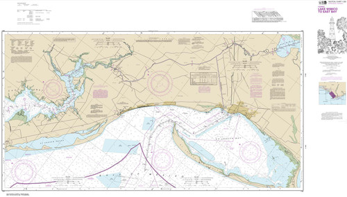 NOAA Chart 11393: Intracoastal Waterway Lake Wimico to East Bay