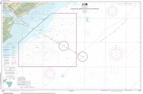 NOAA Chart 11528: Charleston Harbor Entrance and Approach