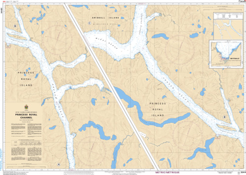 CHS Chart 3944: Princess Royal Channel
