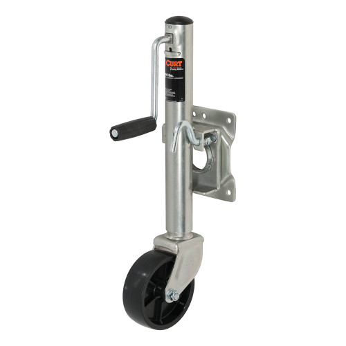CURT Marine Jack w\/6 Wheel - 1,000 lbs - Adjust Vertically 10" [28101]