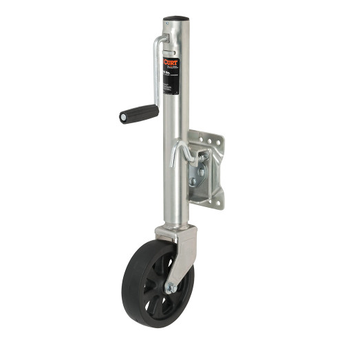 CURT Marine Jack w\/8 Wheel - 1,500 lbs - Adjust Vertically 10" [28116]