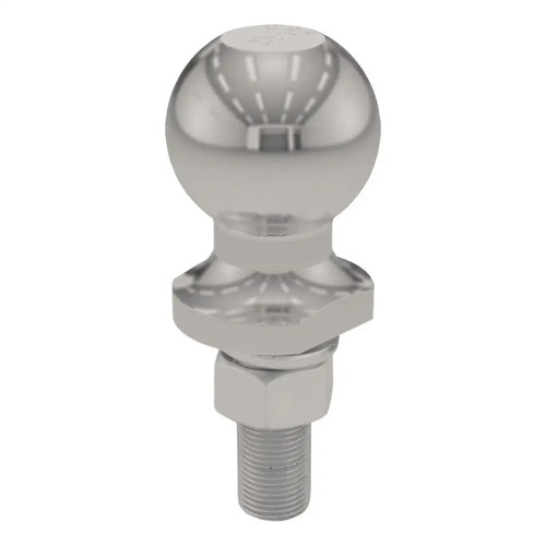 CURT 2" Trailer Ball - 3\/4" x 2-1\/8" Shank - 3,500 lb. - Stainless Steel [40082]