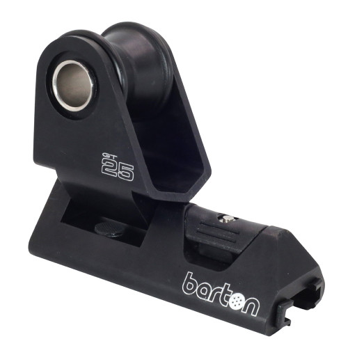 Barton 25mm T-Track Genoa Car - Black [25100GTB]