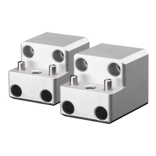 PTM Edge Board Rack Mount - 4 Bolt - Silver - Pair [P13168-1400TEBCL]