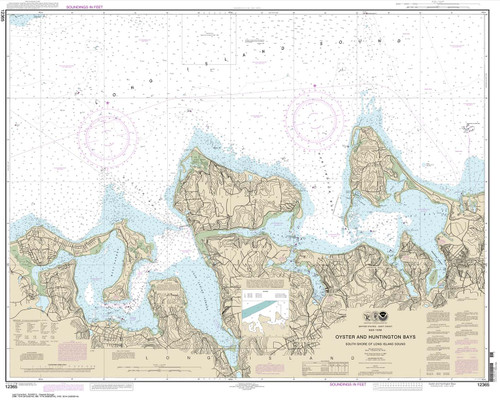 NOAA Chart 12365: South Shore of Long Island Sound Oyster and Huntington Bays