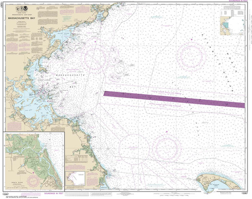 NOAA Chart 13267: Massachusetts Bay; North River