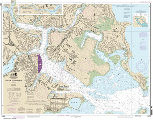 NOAA Chart 13272: Boston Inner Harbor