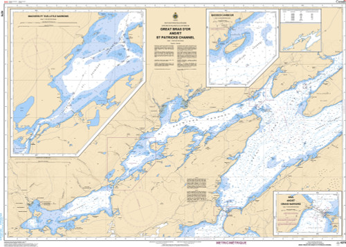 CHS Chart 4278: Great Bras D'Or and/et St. Patricks Channel