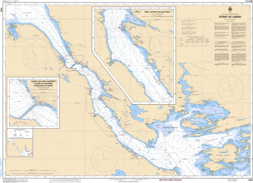 CHS Chart 4302: Strait of Canso