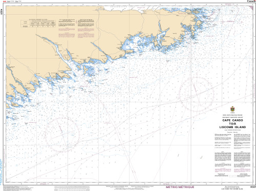 CHS Chart 4321: Cape Canso to Liscomb Island