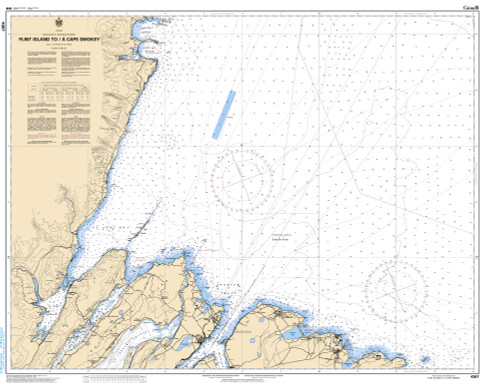 CHS Chart 4367: Flint Island to/Ã  Cape Smokey