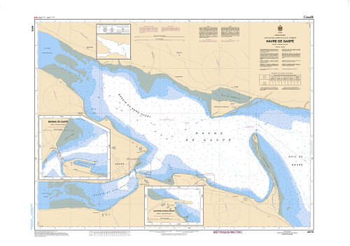 CHS Chart 4416: Havre de GaspÃ©