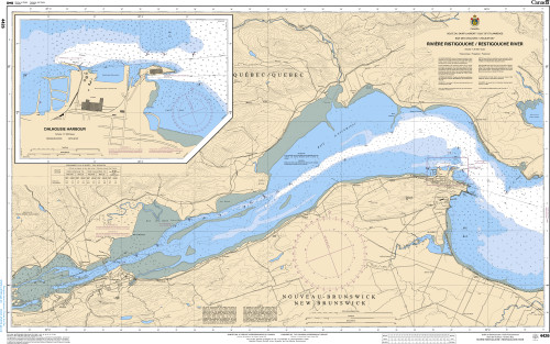 CHS Chart 4426: RiviÃ¨re Ristigouche / Restigouche River