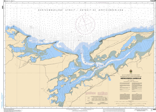 CHS Chart 4445: Merigomish Harbour