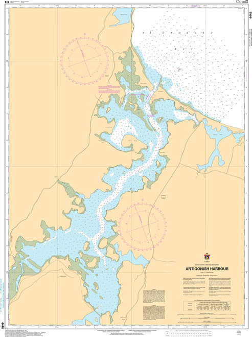 CHS Chart 4446: Antigonish Harbour