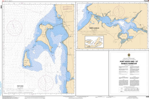 CHS Chart 4448: Port Hood, Mabou Harbour and Havre Boucher