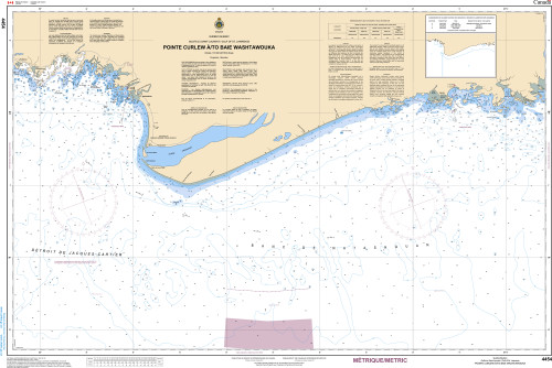CHS Chart 4454: Pointe Curlew Ã /to Baie Washtawouka