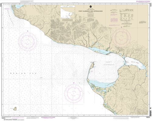 NOAA Chart 16204: Port Clarence and approaches