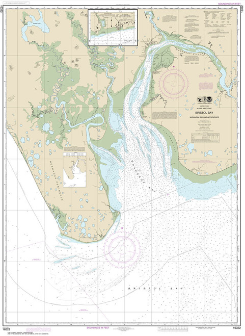 NOAA Chart 16322: Bristol Bay-Nushagak B and approaches