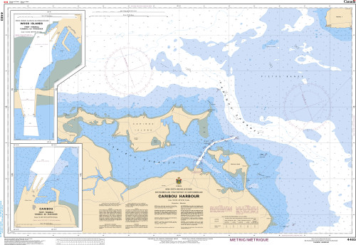 CHS Chart 4483: Caribou Harbour