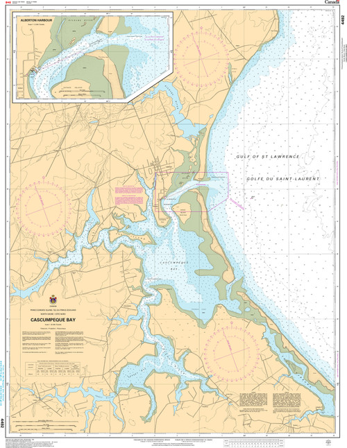 CHS Chart 4492: Cascumpeque Bay