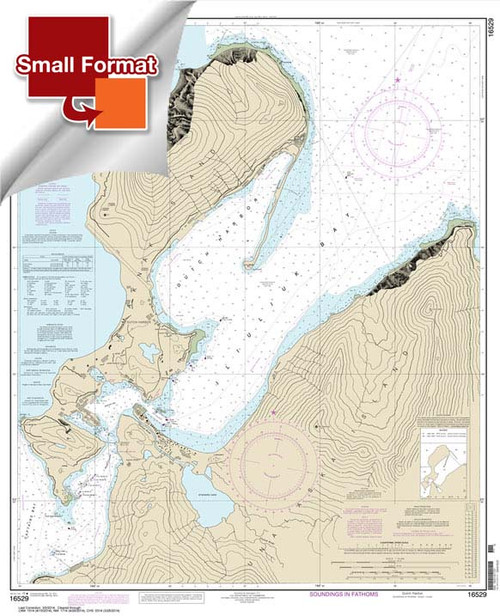 Small Format NOAA Chart 16529: Dutch Harbor