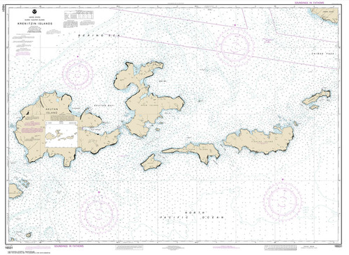 NOAA Chart 16531: Krenitzan Islands