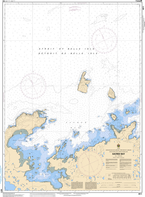 CHS Chart 4511: Sacred Bay