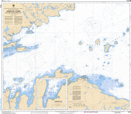 CHS Chart 4530: Hamilton Sound, Eastern Portion / Partie est