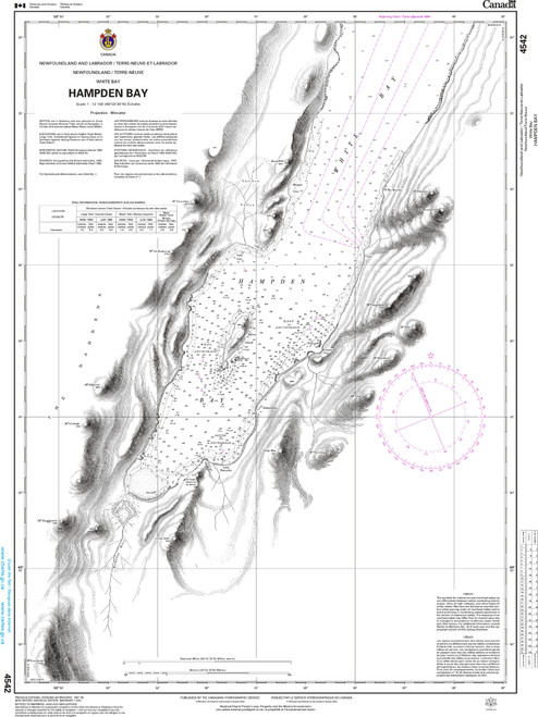 CHS Chart 4542: Hampden Bay