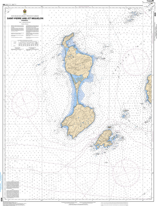 CHS Chart 4626: Saint-Pierre and/et Miquelon (France)