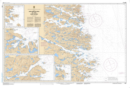 CHS Chart 4701: Ship Harbour Head to/aux Camp Islands