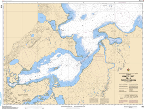 CHS Chart 4728: Epinette Point to/Ã  Terrington Basin