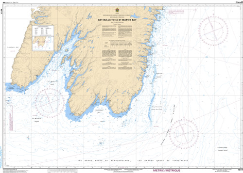 CHS Chart 4817: Bay Bulls to/Ã  St. Mary's Bay