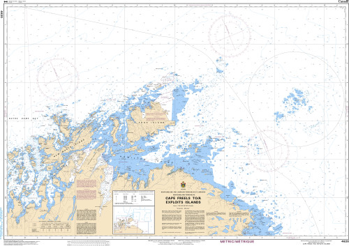 CHS Chart 4820: Cape Freels to/Ã  Exploits Islands
