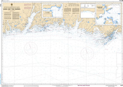 CHS Chart 4824: Garia Bay to/Ã  Burgeo