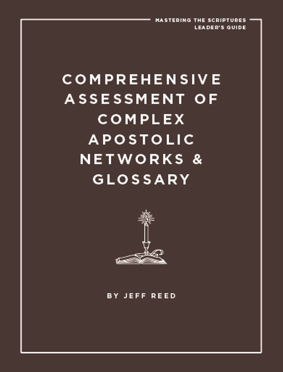 Comprehensive Assessment of Complex Apostolic Networks & Glossary