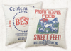 Feed Sack Pillow - Sweet Feed