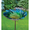 Birdbath/Feeder Stake - Blue